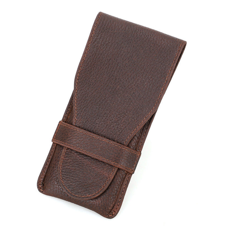 Vaagoon Slim Guard Leather Cigar Case