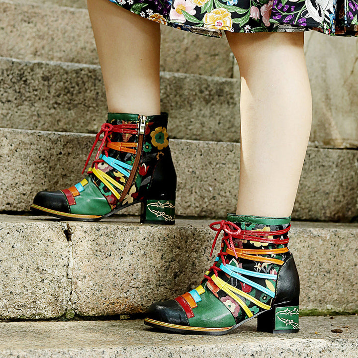 VAAGOON Yiwu Genuine Leather Women's Boots