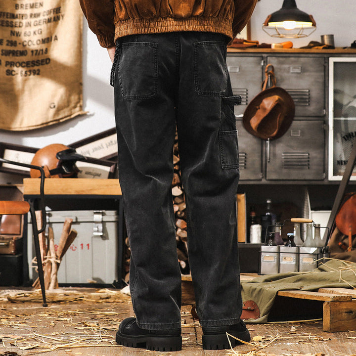 VAAGOON Jet Black Utility Denim