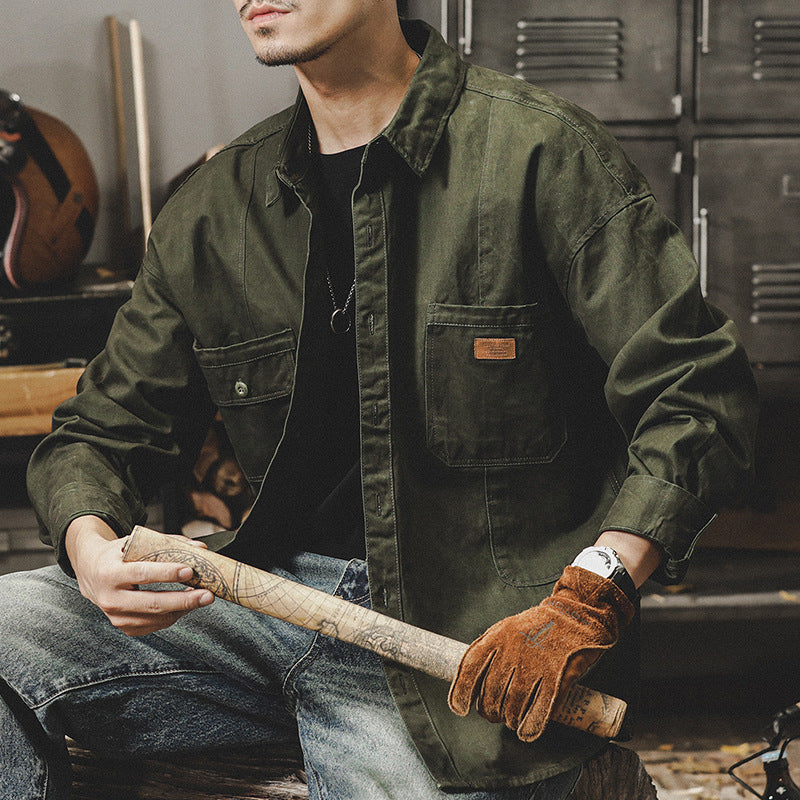 VAAGOON Olive Shield Shirt