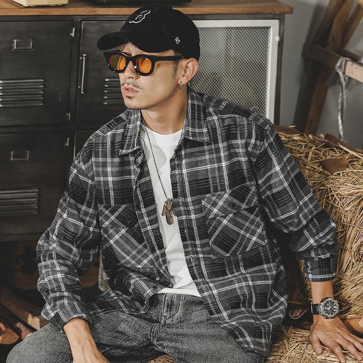 VAAGOON Grid Fade Shirt