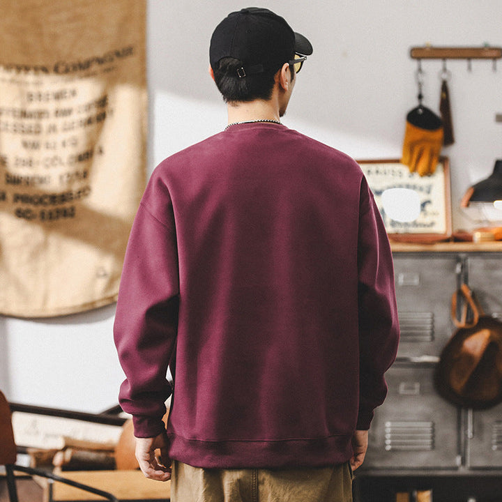 VAAGOON Classic Cotton Zip T-Shirt