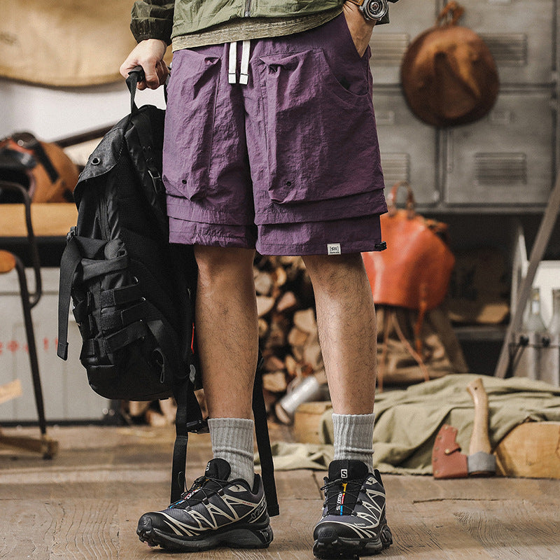 VAAGOON Plum Craze Shorts