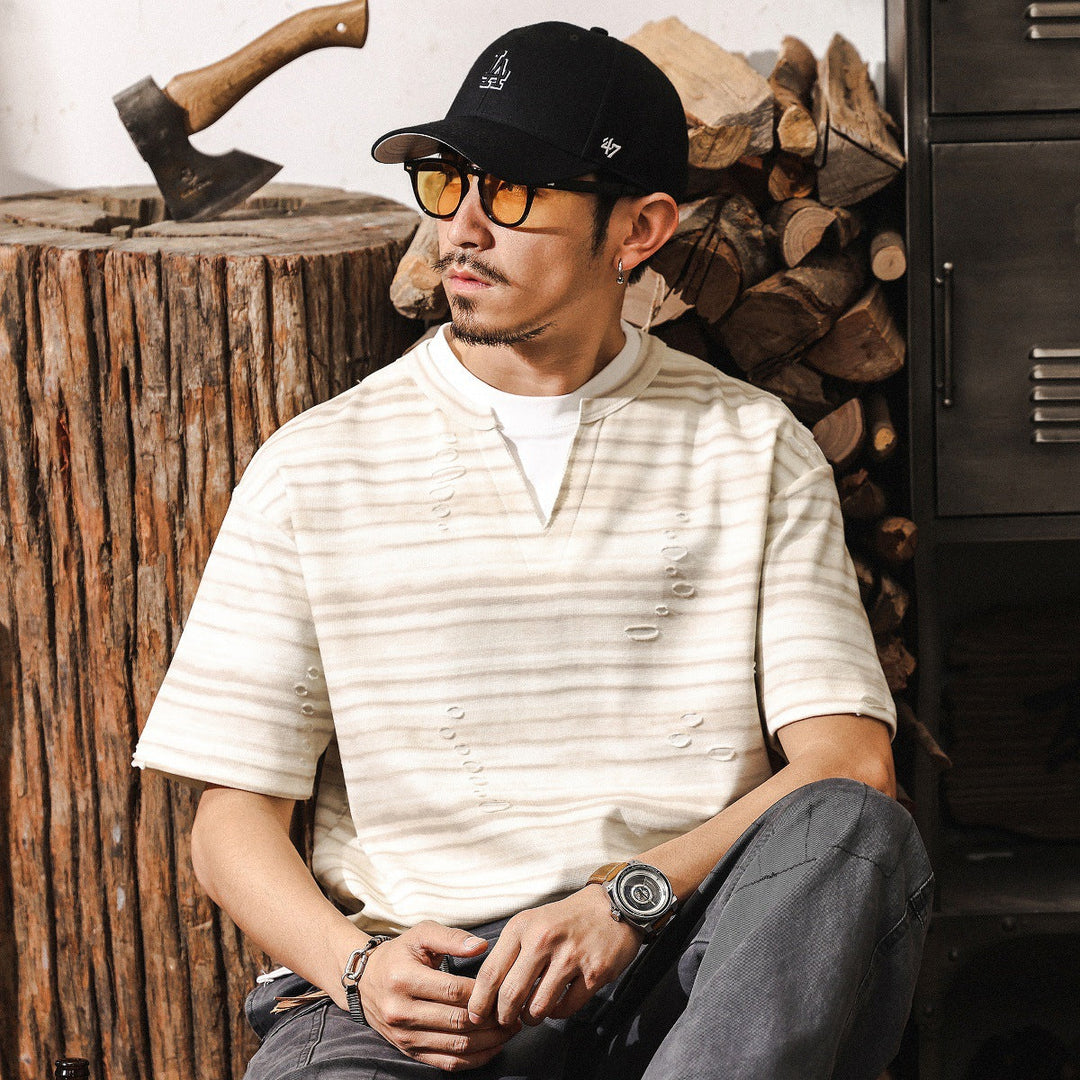 VAAGOON Contrast Colors T-Shirt