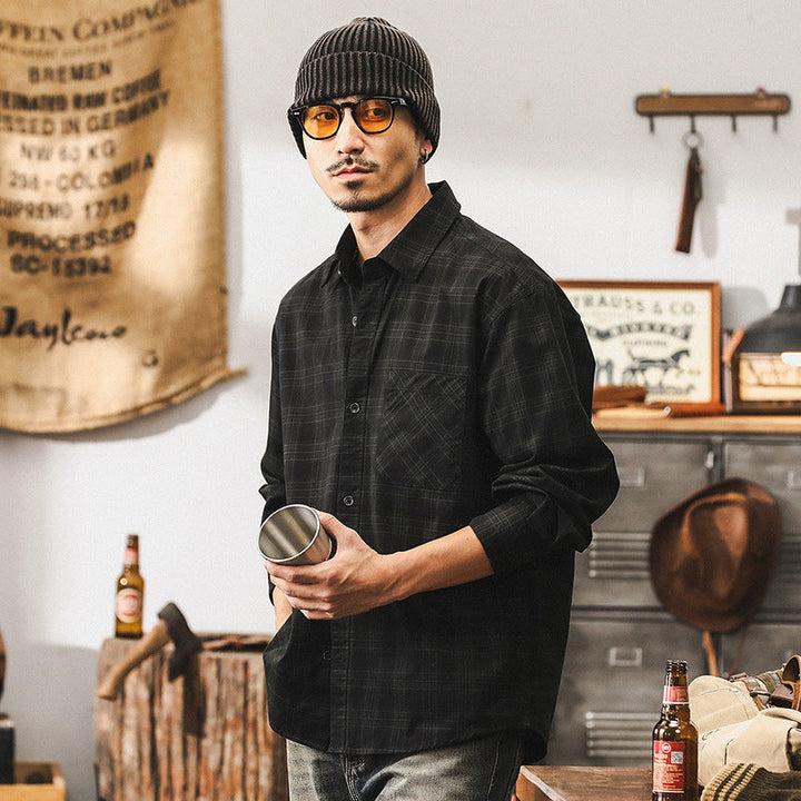 VAAGOON Haystack Grid Shirt