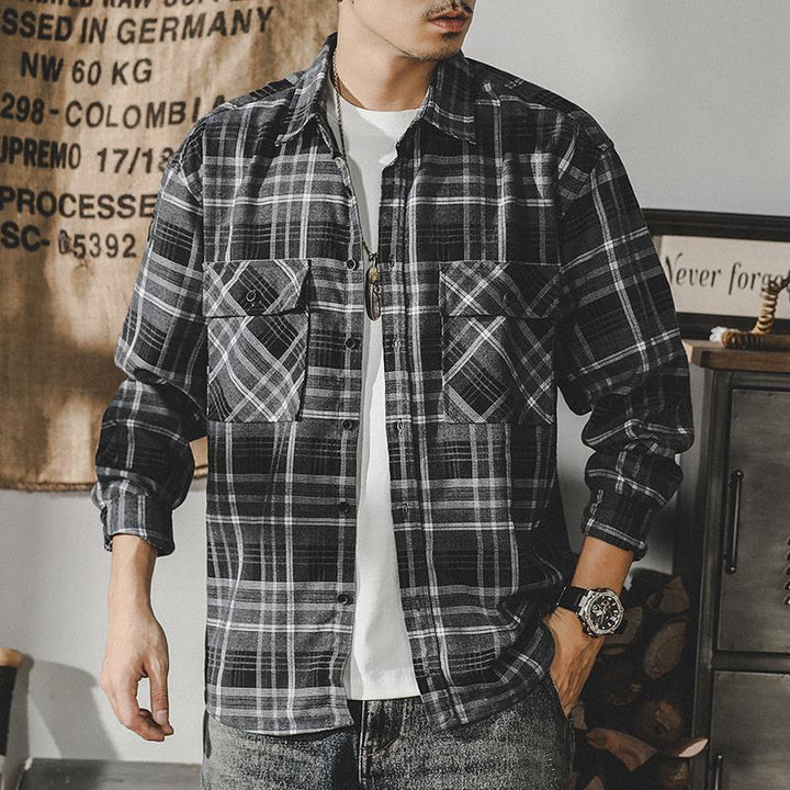 VAAGOON Grid Fade Shirt