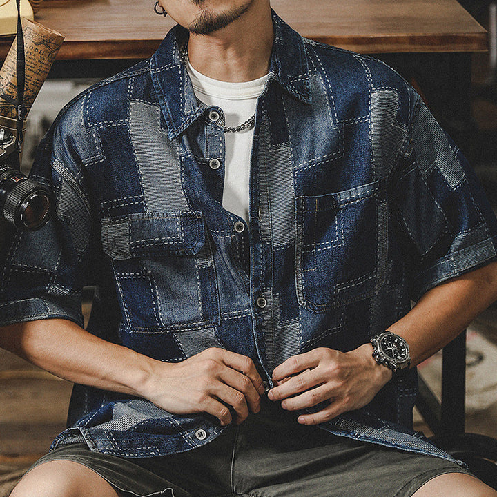 VAAGOON Urban Denim Patchwork