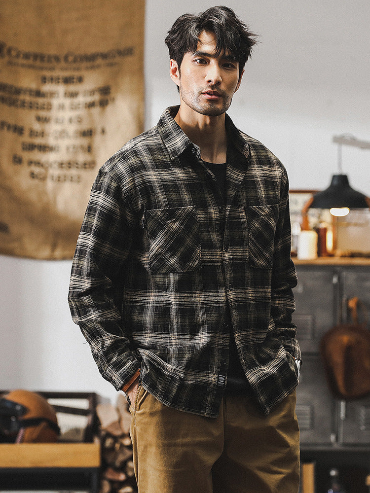 VAAGOON Checkpoint Grid Shirt