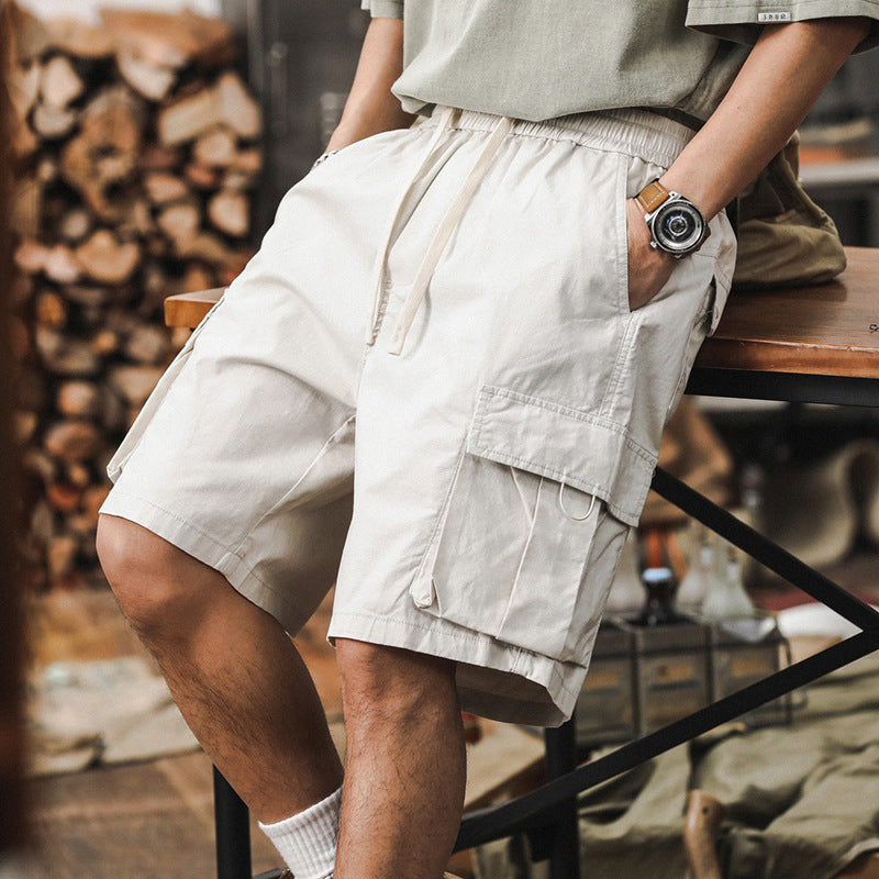 VAAGOON Ivory Scout Shorts