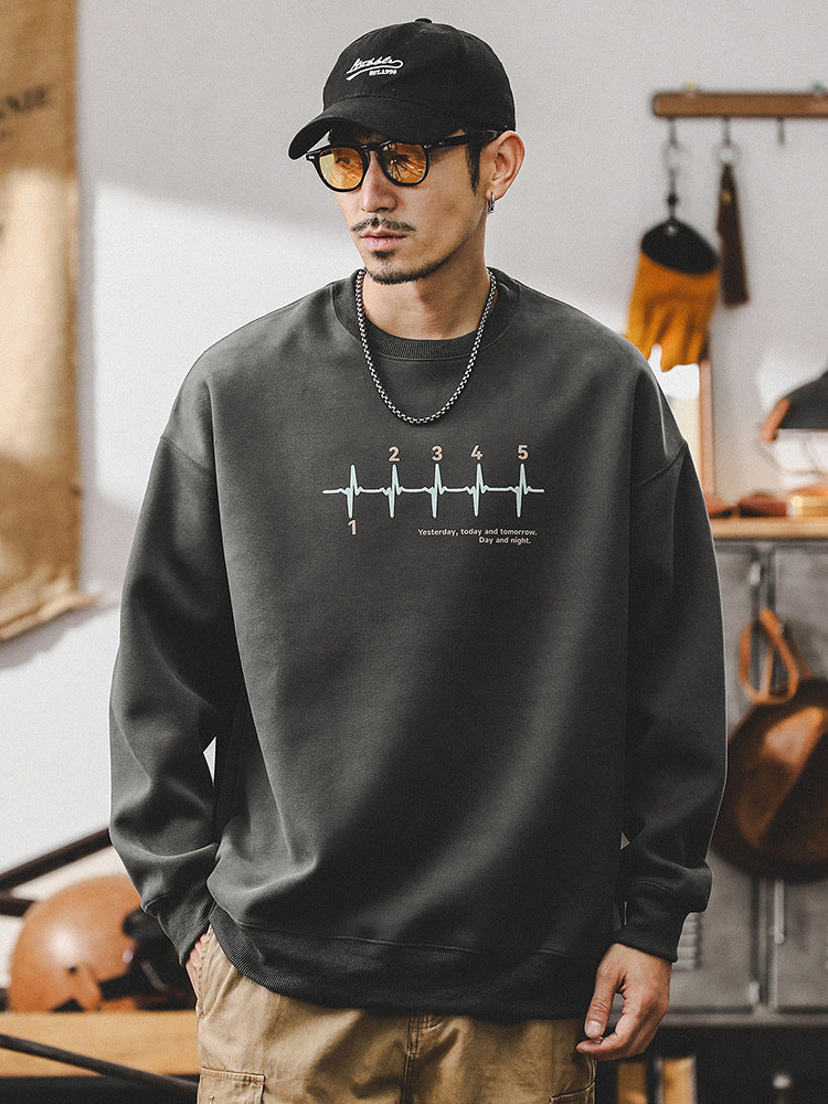 VAAGOON Classic Cotton Zip T-Shirt