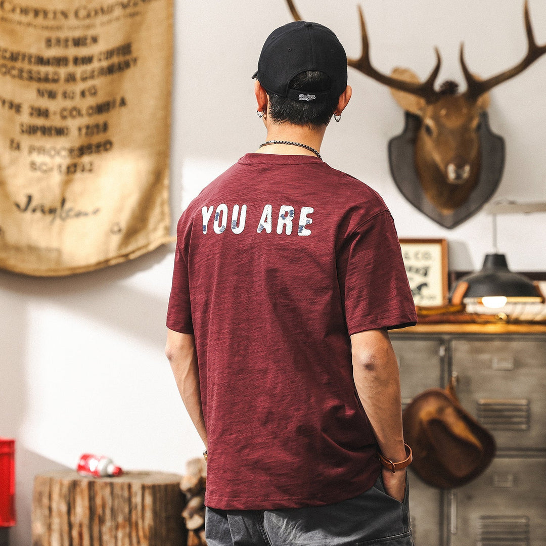 VAAGOON Fearless Maroon T-Shirt