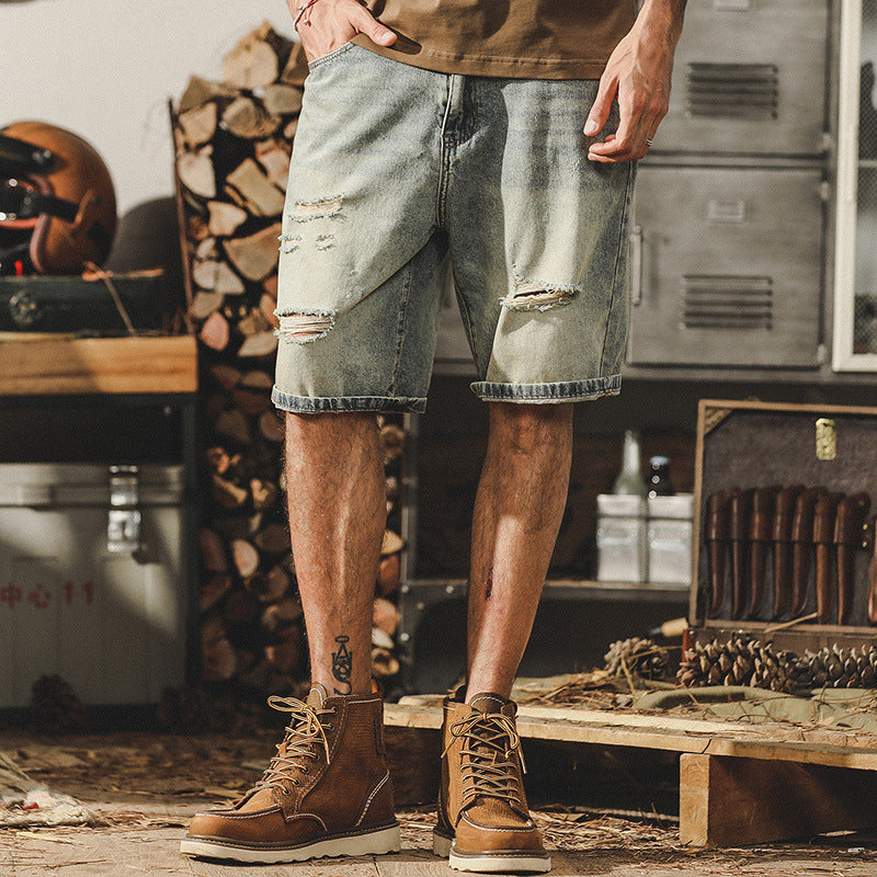 VAAGOON Dustlane Denim Shorts