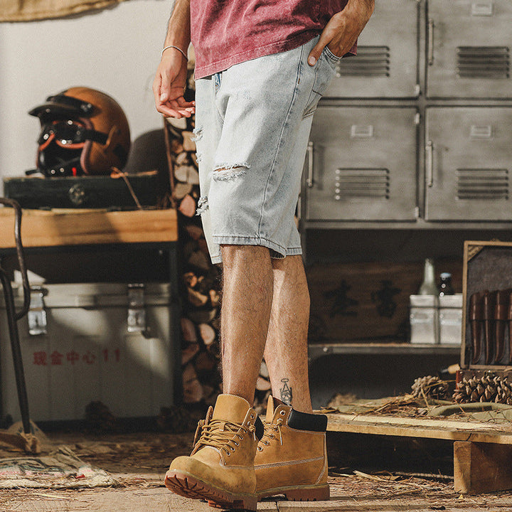 VAAGOON Dustlane Denim Shorts