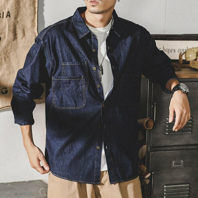 VAAGOON NORM DENIM SHIRT