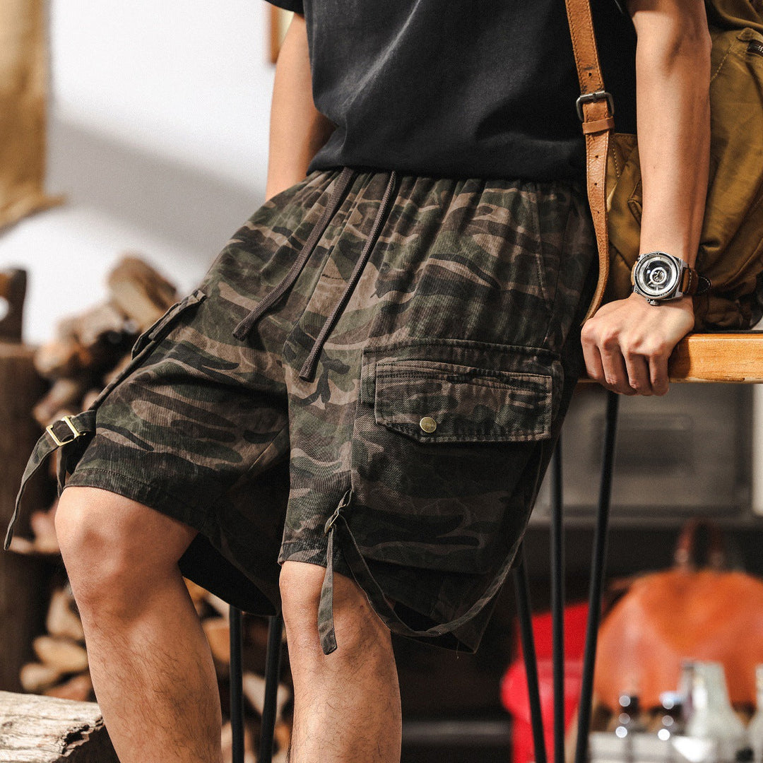 VAAGOON Army Shade Shorts
