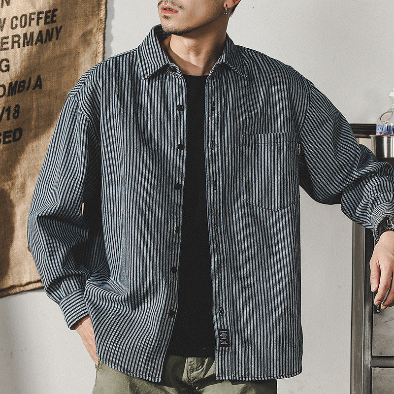 VAAGOON Skyline Stripes Shirt