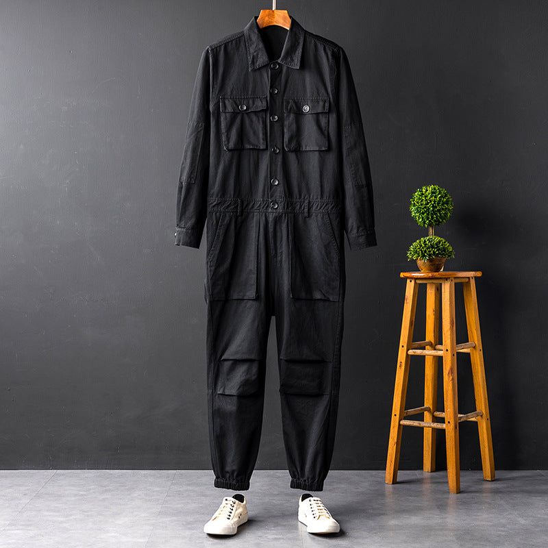 Vaagoon Military Spirit Cotton Jumpsuit