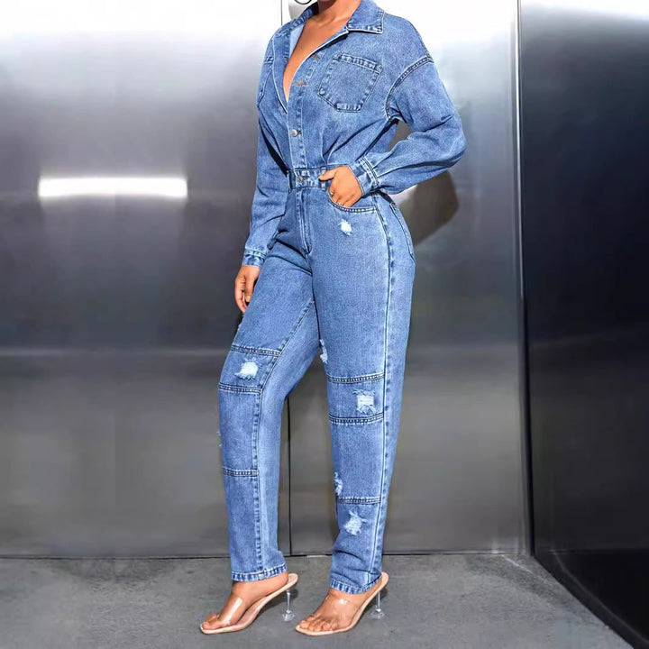 VAAGOON VOVA DENIM OVERALL
