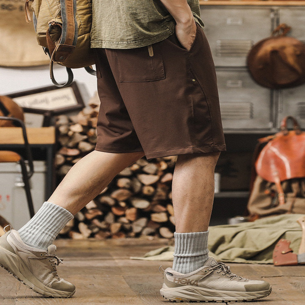 VAAGOON Waffle Ease Shorts