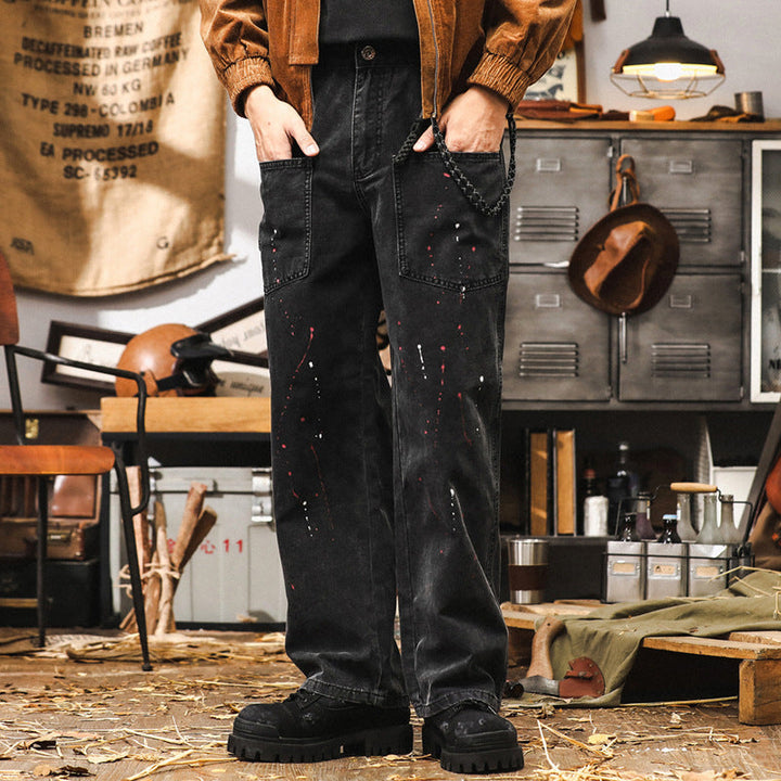 VAAGOON Jet Black Utility Denim