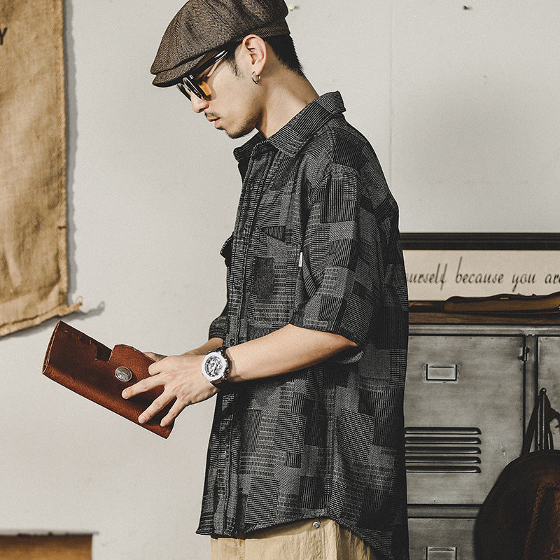 VAAGOON Grid Lines Spirit Shirt