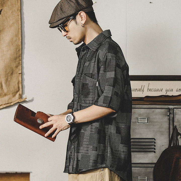 VAAGOON Grid Lines Spirit Shirt