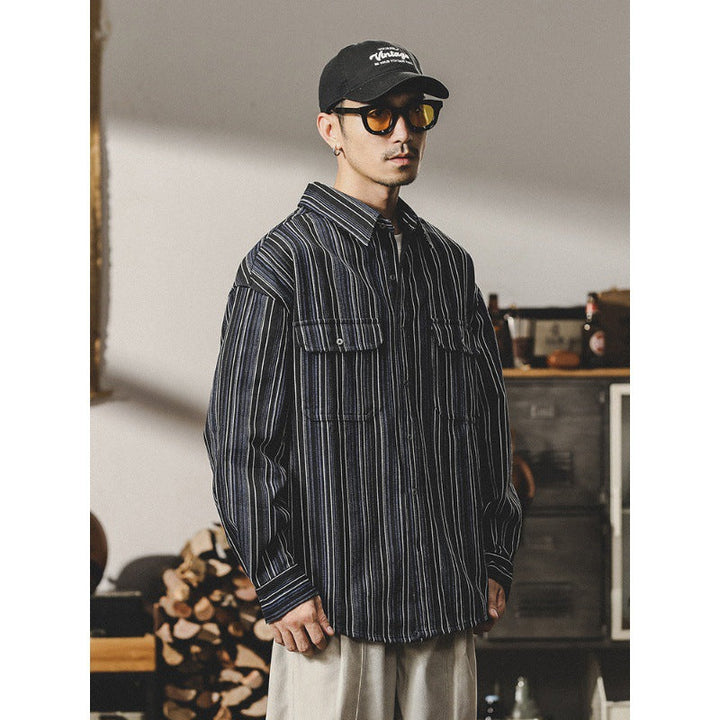 VAAGOON Midnight Stripes Shirt