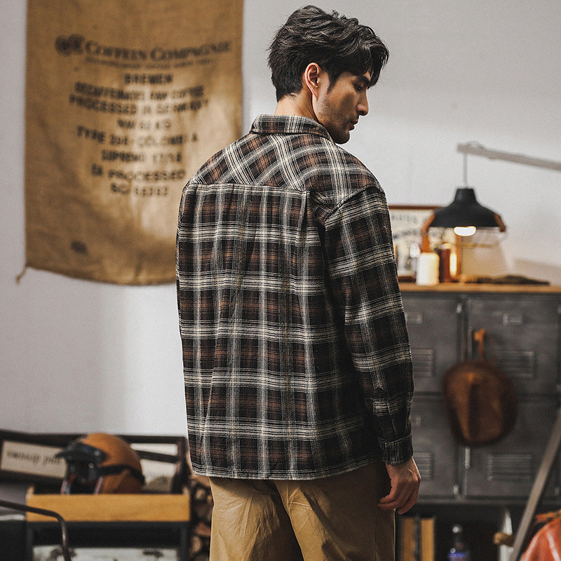 VAAGOON Checkpoint Grid Shirt