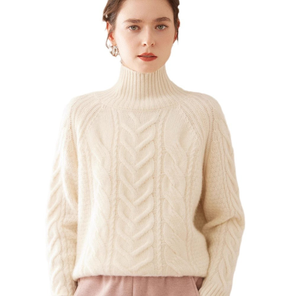 Vaagoon Arctic Shield Cashmere Half Turtleneck Sweater