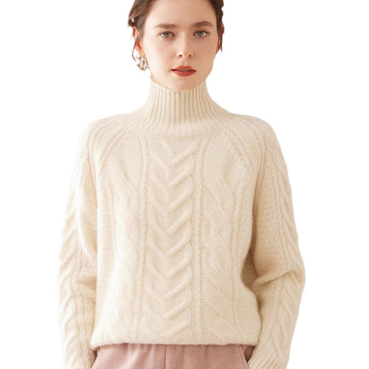 Vaagoon Arctic Shield Cashmere Half Turtleneck Sweater