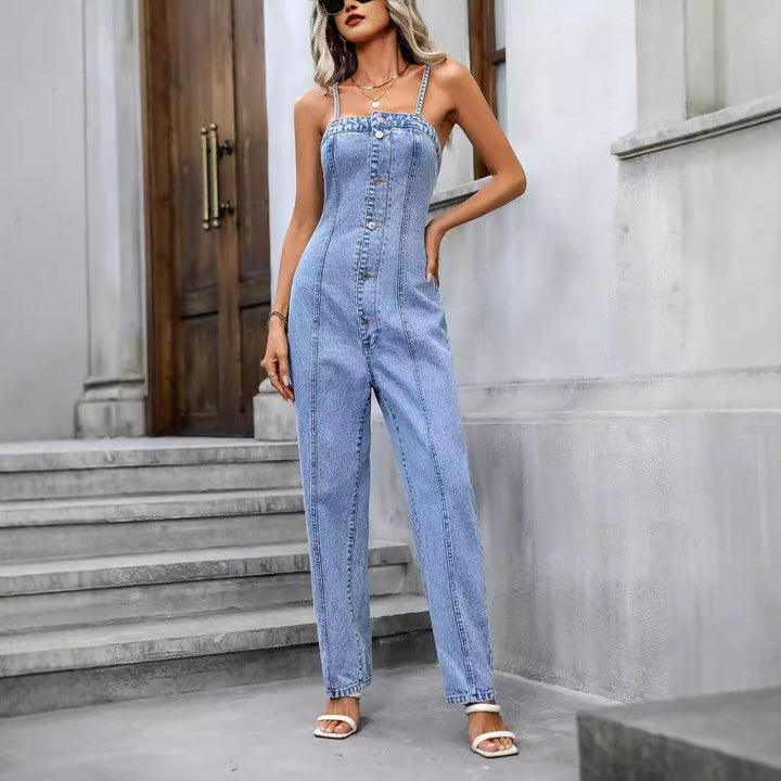 VAAGOON STRAVA DENIM OVERALL