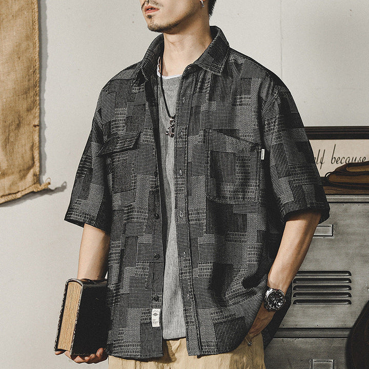 VAAGOON Grid Lines Spirit Shirt