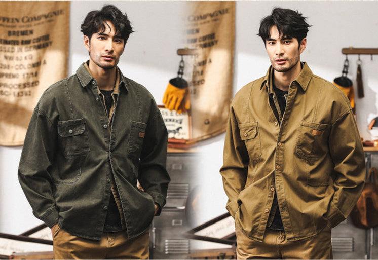 VAAGOON Urban Military Shirt