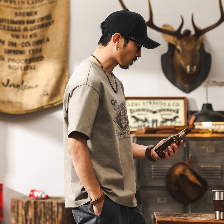 VAAGOON Retro Stripe Spirit T-Shirt