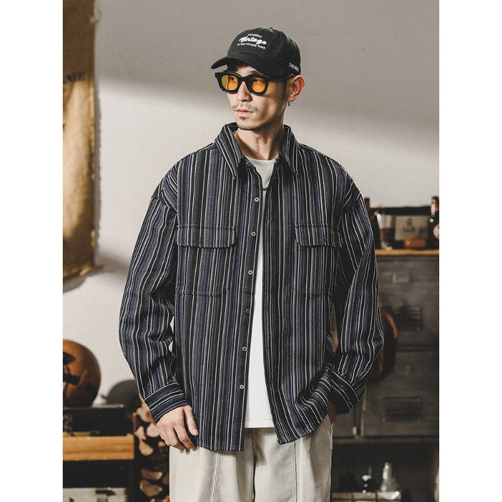 VAAGOON Midnight Stripes Shirt