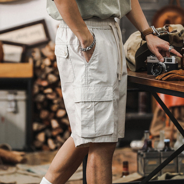 VAAGOON Ivory Scout Shorts