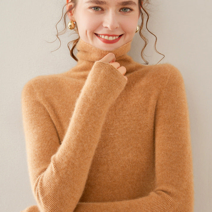 Vaagoon Velvet Crest Cashmere Fisherman Neck Sweater