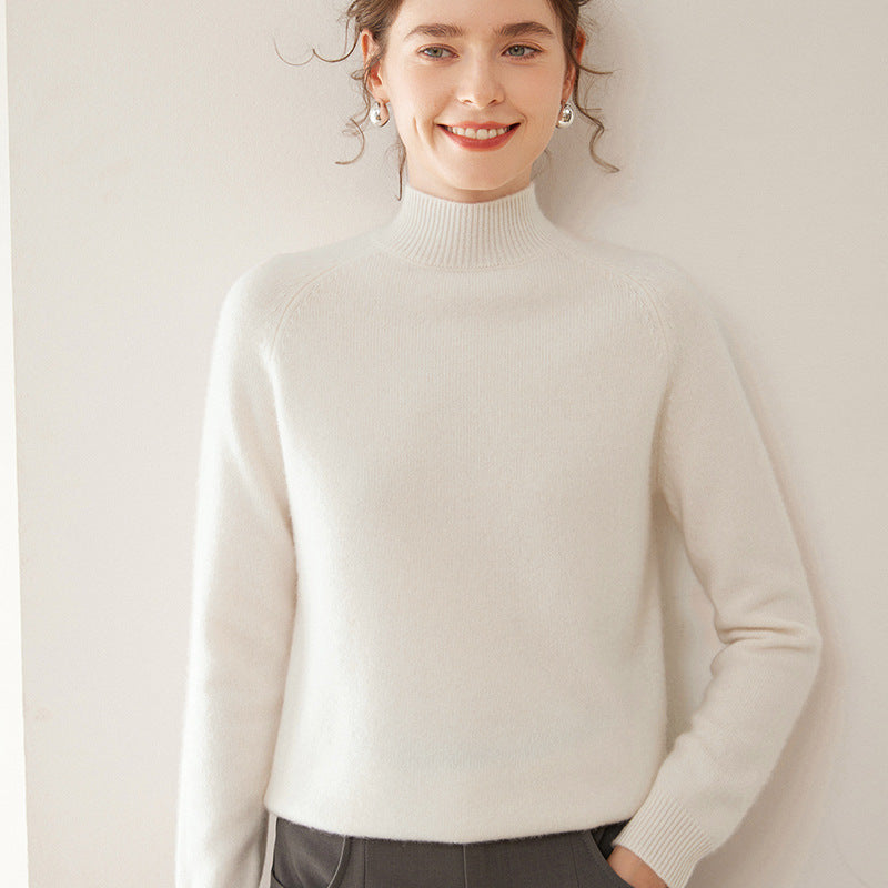 Vaagoon Cashmere Crest Turtleneck Sweater