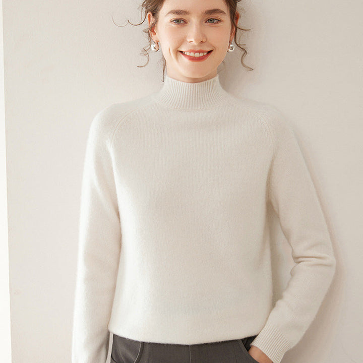 Vaagoon Cashmere Crest Turtleneck Sweater