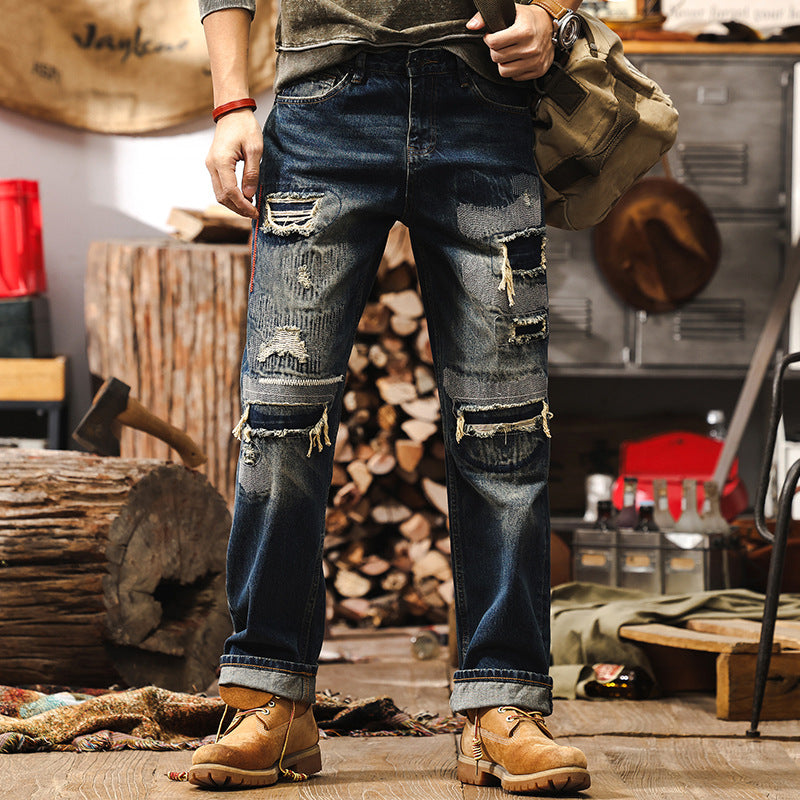 VAAGOON Raw Edge Blue Jeans