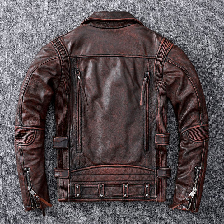 VAAGOON BRAWTA DECO LEATHER JACKET