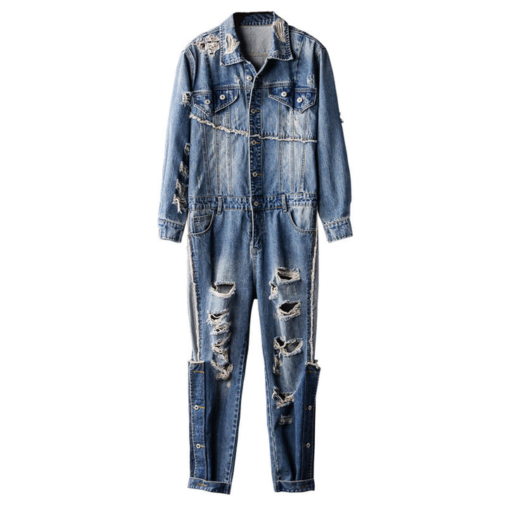 Vaagoon Street Spirit Denim Jumpsuit