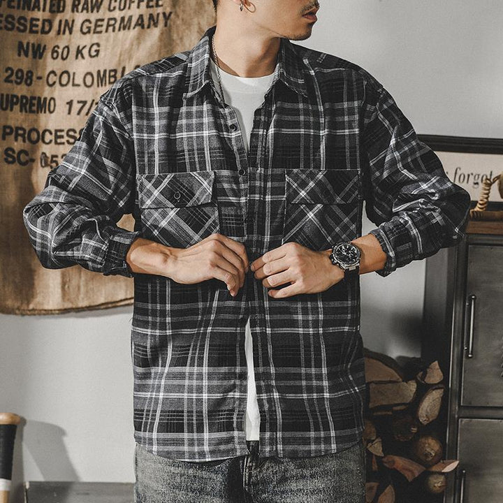 VAAGOON Grid Fade Shirt