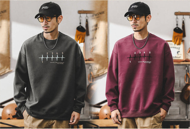 VAAGOON Classic Cotton Zip T-Shirt