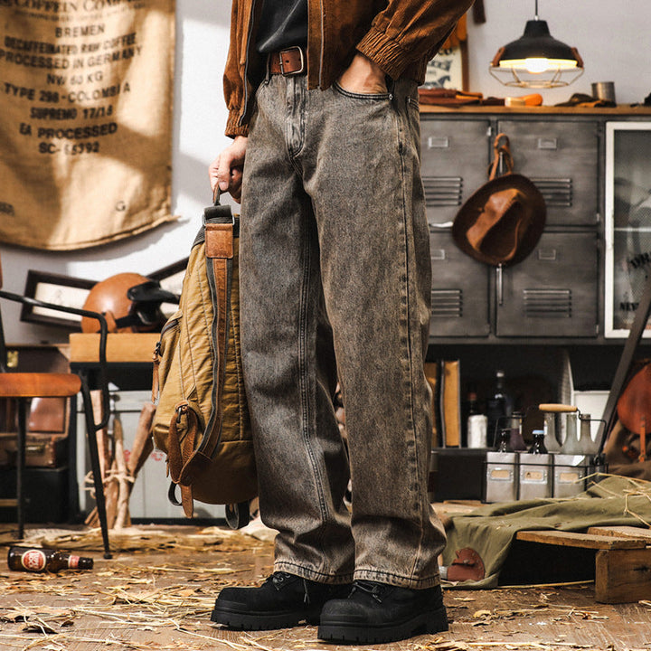 VAAGOON American Retro Golden Dune Pants