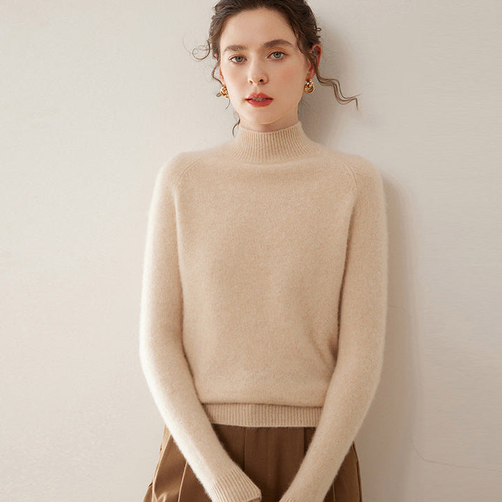 Vaagoon Cashmere Crest Turtleneck Sweater