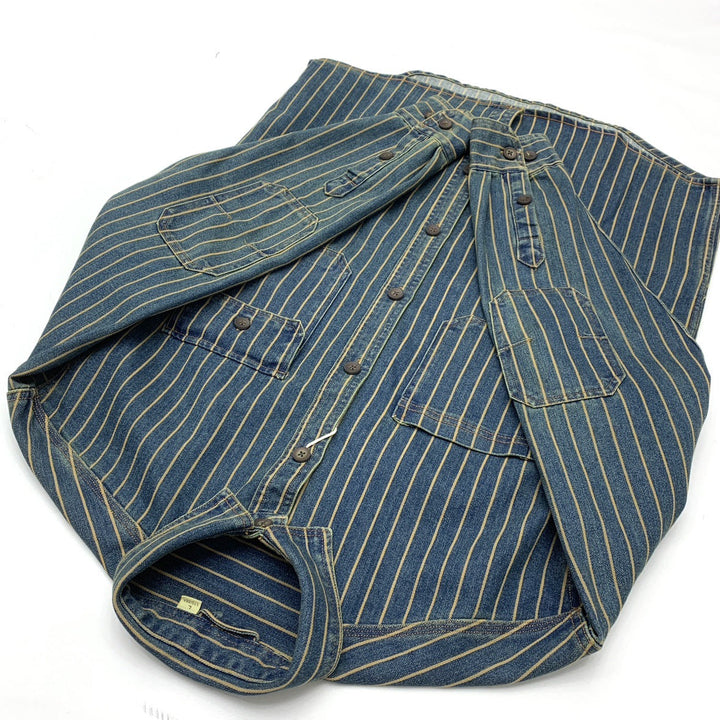 Vaagoon Blue Grid Retro Fit Shirt