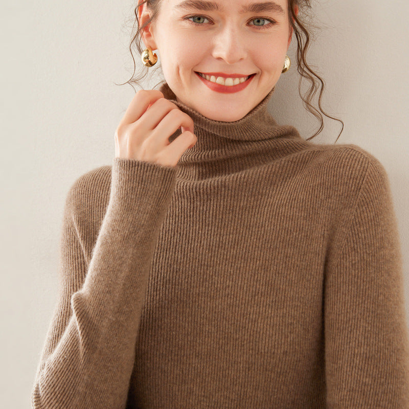 Vaagoon Velvet Crest Cashmere Fisherman Neck Sweater