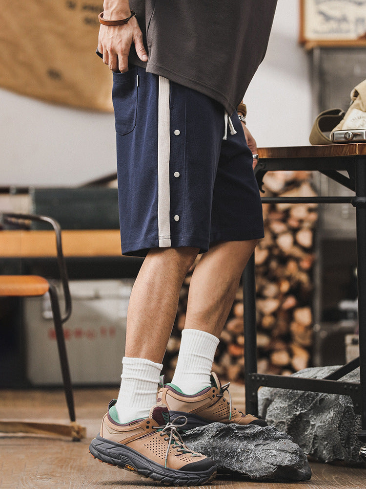 VAAGOON Dual-Tone Snap Shorts