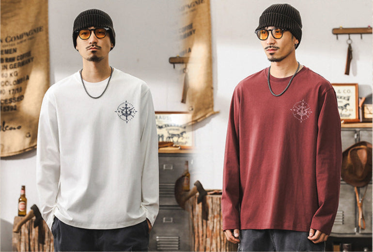 VAAGOON Crimson Strokes Long Sleeve T-Shirt